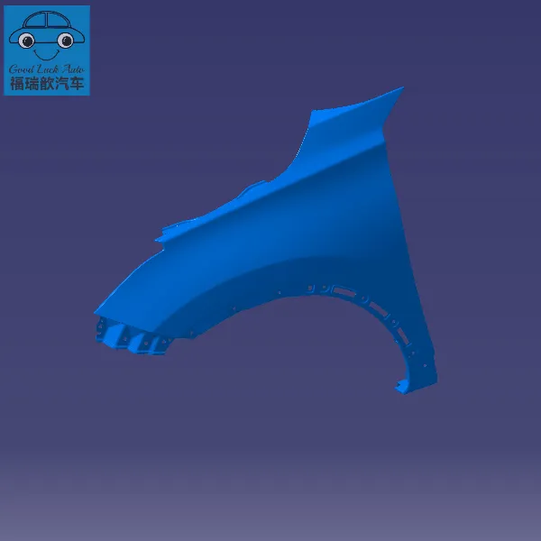 FR QUARTER PANEL-LH Electrophoresis part of front right fender