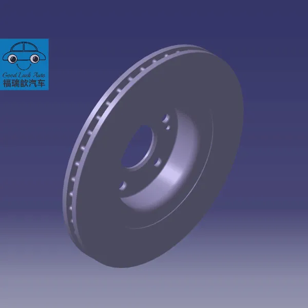 Front brake disc