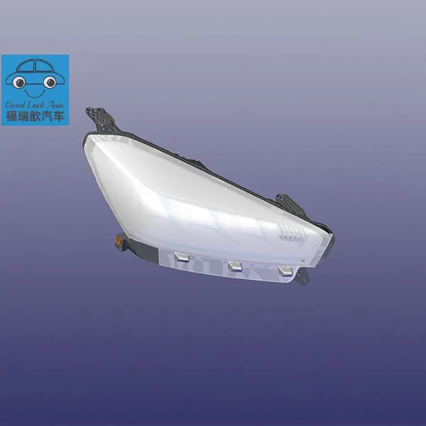 Right front headlight assembly