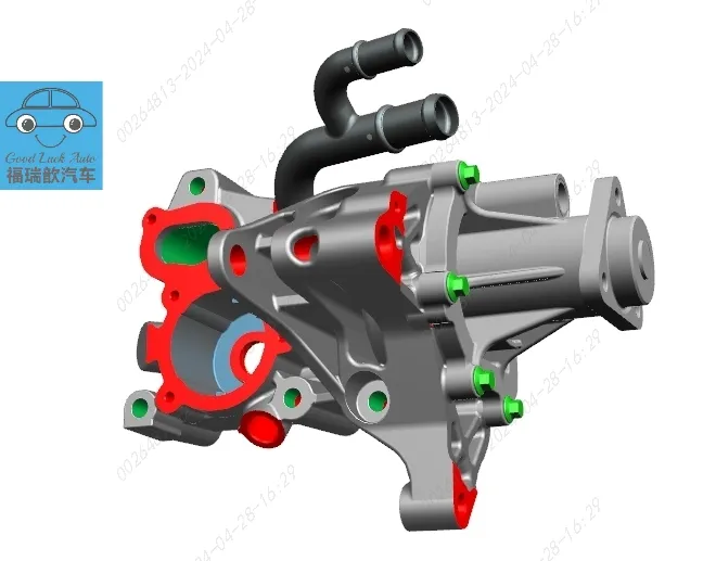 Pump and module assembly