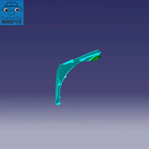 Left fender panel